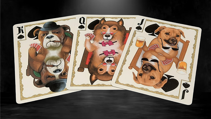 76704 alt2.png Bicycle Poker Dogs V2 Playing Cards