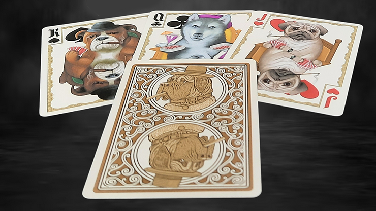 76704 alt3.png Bicycle Poker Dogs V2 Playing Cards