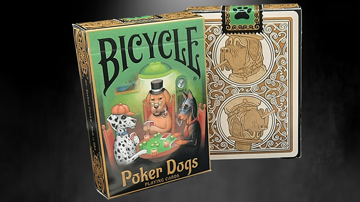 76704 full.png Bicycle Poker Dogs V2 Playing Cards