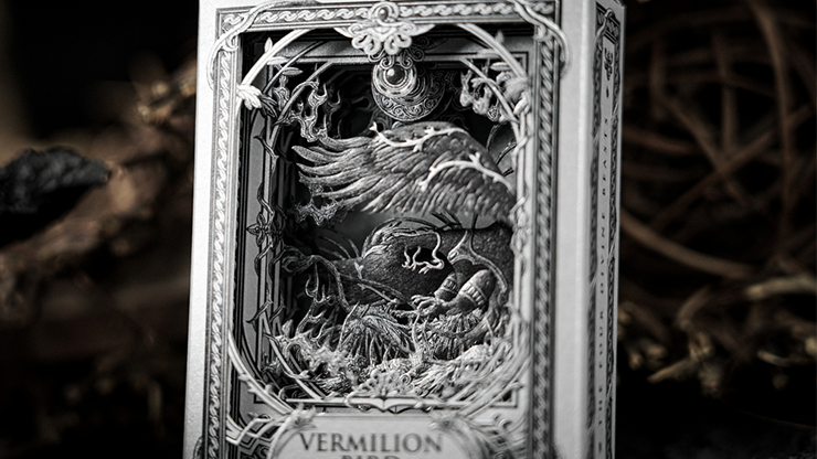 76712 alt4.png Vermilion Bird Black Gold Box Set by Ark Playing Cards