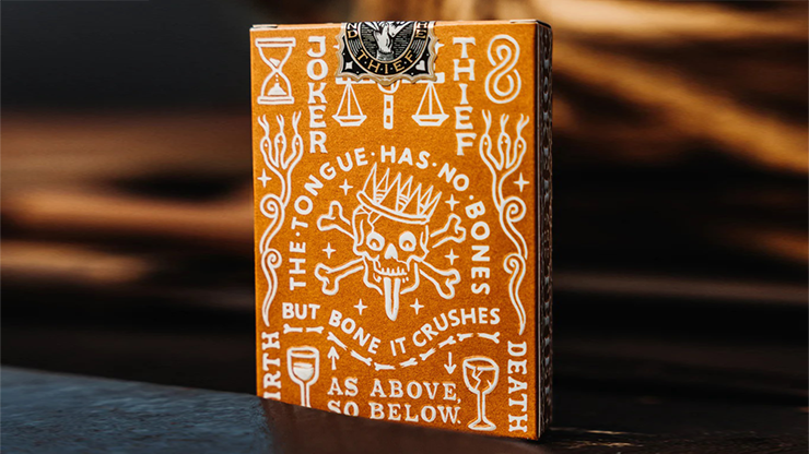 76908 alt1.png JT Crown (Gold) Playing Cards by Joker and the Thief