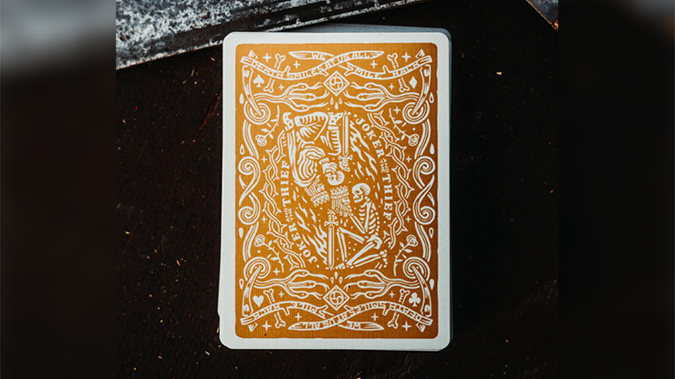 76908 alt4.png JT Crown (Gold) Playing Cards by Joker and the Thief