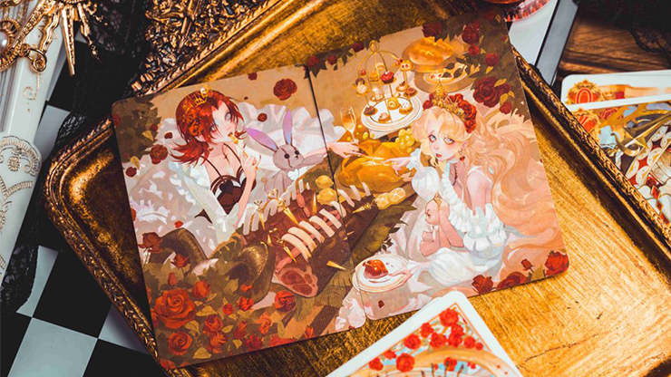 77030 alt3.png Silence V3 (White) Playing Cards by KING STAR