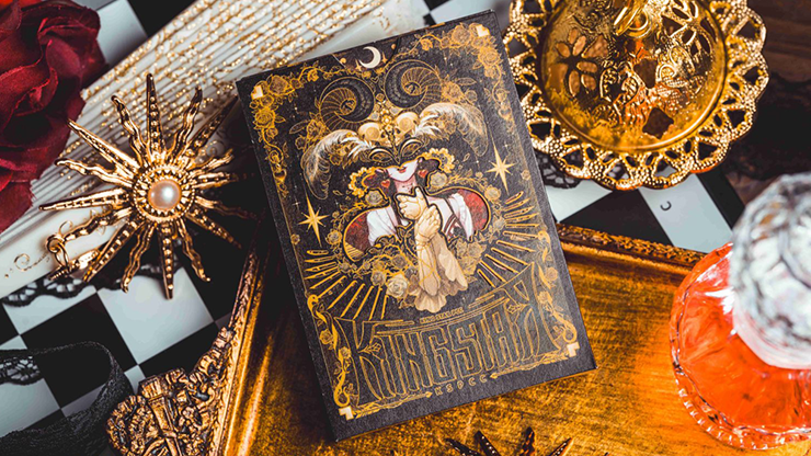 77031 full.png Silence V3 (Black) Playing Cards by KING STAR