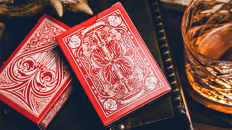 77036 alt2.png Sanctuary (Red) Playing Cards