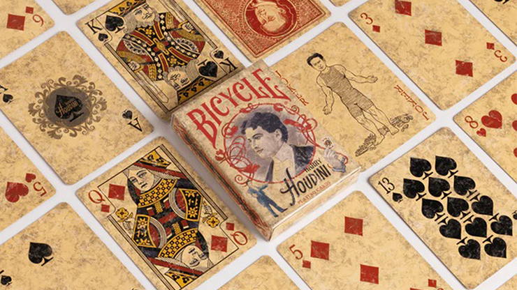 77064 alt2.png Bicycle Harry Houdini Playing Cards by Collectible Playing Cards