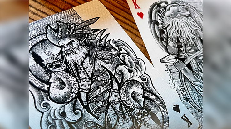 77165 alt3.png Pirate (Daylight) Playing Cards with Mechanical Box