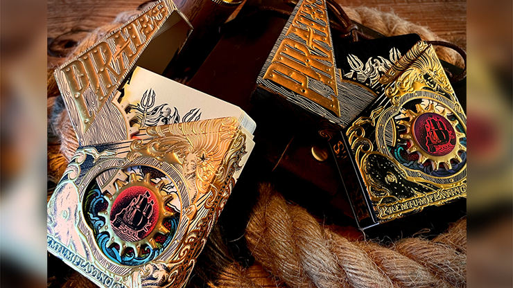 77165 alt5.png Pirate (Daylight) Playing Cards with Mechanical Box
