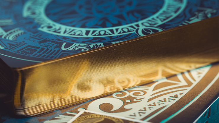77188 alt5.png Atlantis (Water and Fire) Limited Gilded 2 Decks Set Playing Cards