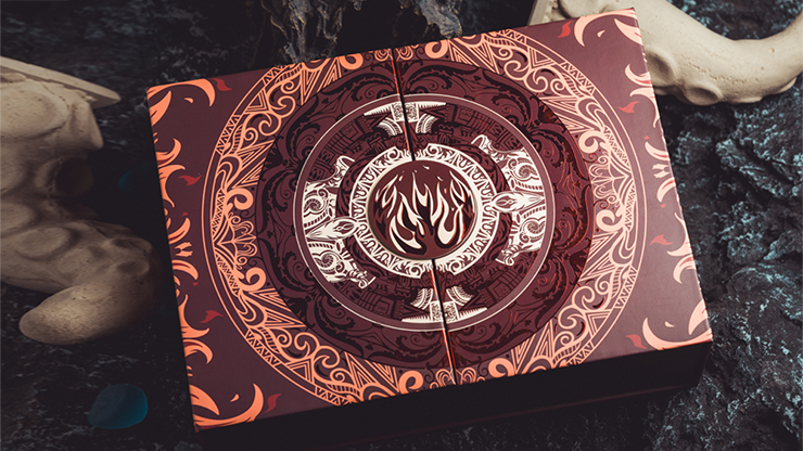 77188 full.png Atlantis (Water and Fire) Limited Gilded 2 Decks Set Playing Cards