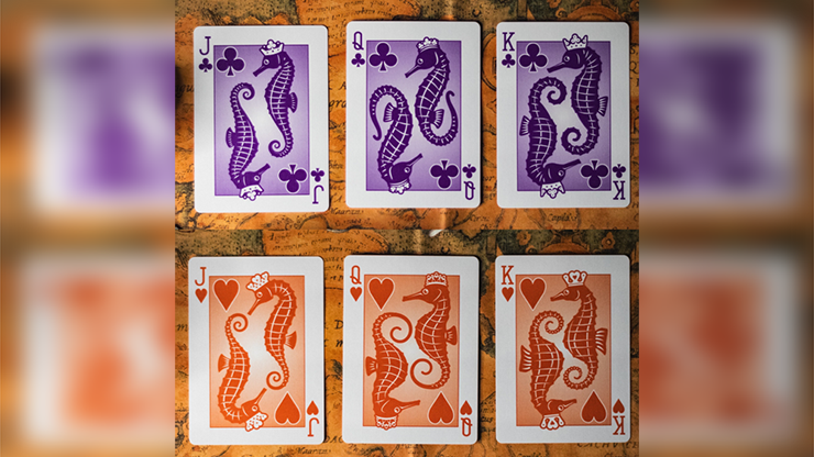 77221 alt4.png Lighthouse Dusk Playing Cards by EmilySleights