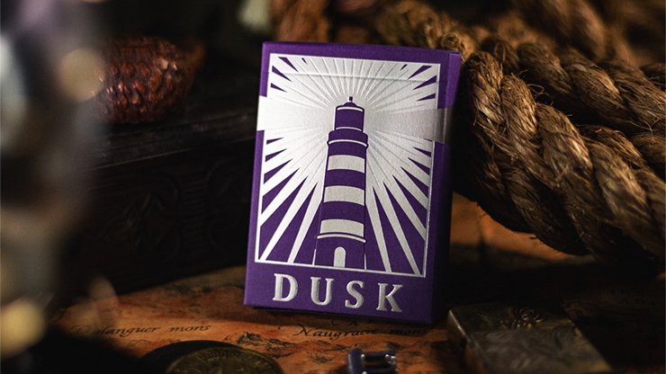 77221 full.png Lighthouse Dusk Playing Cards by EmilySleights