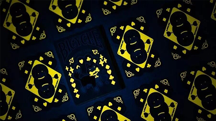 77223 alt4.png Bicycle Dog (Blue) Playing Cards by US Playing Card Co.