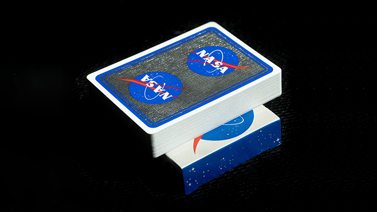 77240 alt1.png NASA Foil Meatball Logo Playing Cards