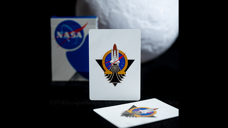 77240 alt2.png NASA Foil Meatball Logo Playing Cards