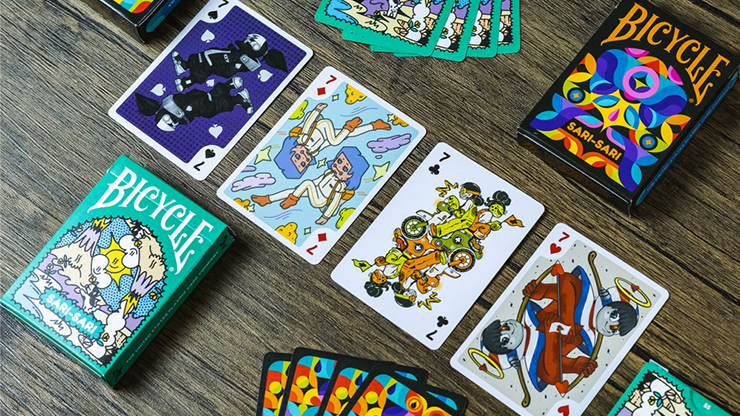 77244 alt5.png Bicycle Sari- Sari (Harmony Edition) Playing Cards