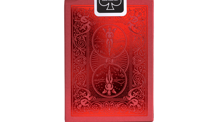 77269 alt1.png Bicycle Metalluxe Red Playing Cards by US Playing Card Co.