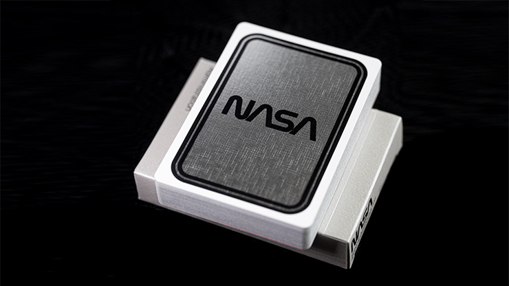 77349 alt2.png Silver Foil NASA Worm Playing Cards
