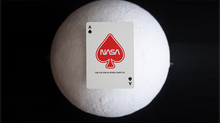 77349 alt3.png Silver Foil NASA Worm Playing Cards