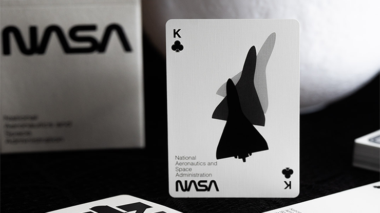 77349 alt5.png Silver Foil NASA Worm Playing Cards