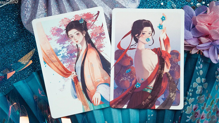 77399 alt1.png Flower Moon V1 Playing Cards by King Star