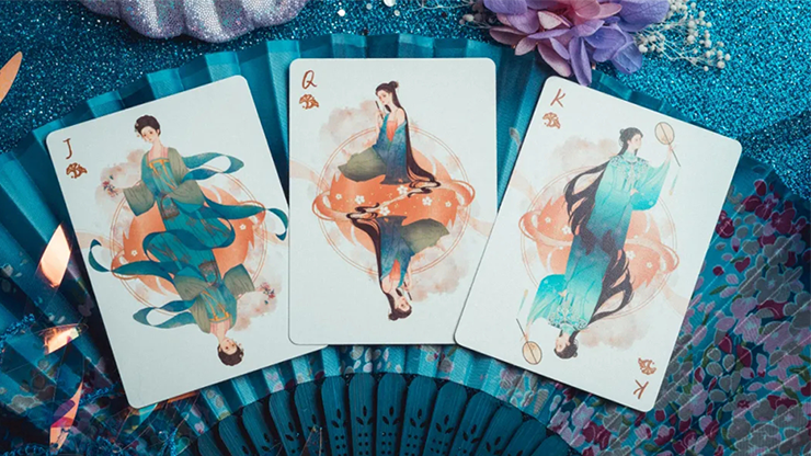 77399 alt3.png Flower Moon V1 Playing Cards by King Star