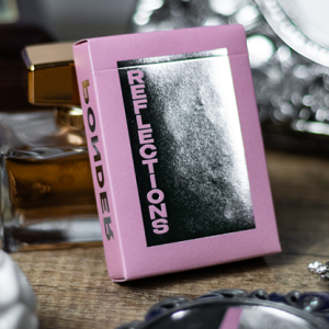 Reflections Ponder (Pink) Playing Cards by Emily Sleights