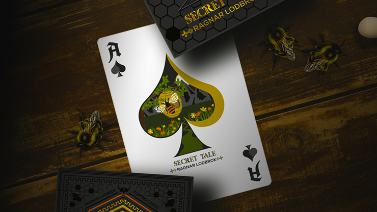 77718 alt1.png Secret Tale Ragnar White Bee Collector's Playing Cards