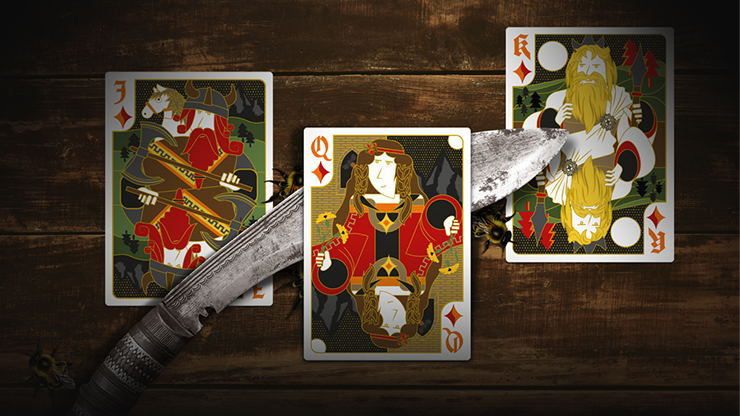 77718 alt2.png Secret Tale Ragnar White Bee Collector's Playing Cards