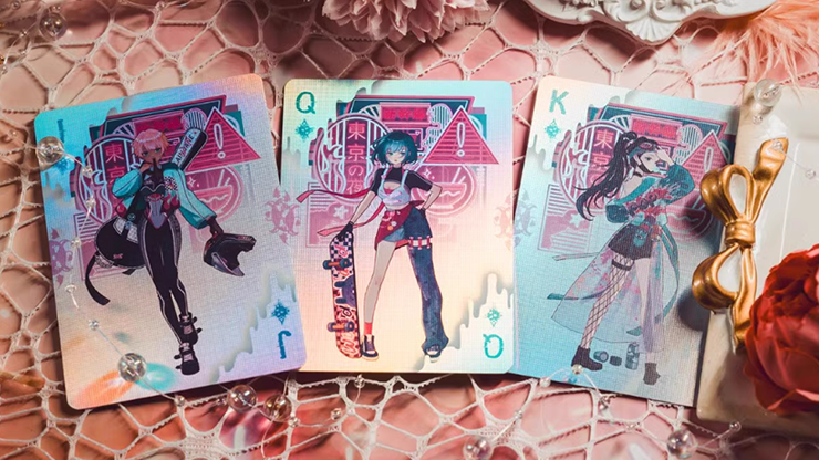 77742 alt1.png Rebel Angles Collector's Set Playing Cards by King Star