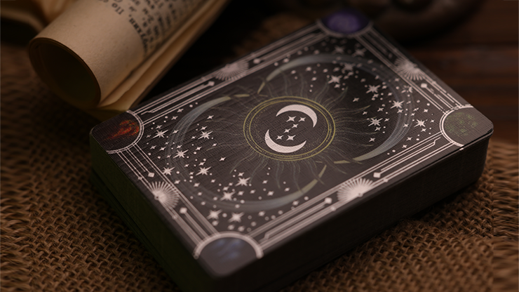 77964 alt3.png Warriors of the Stars: Zodiac Playing Cards (Night Blue) by Blue Moon Co.