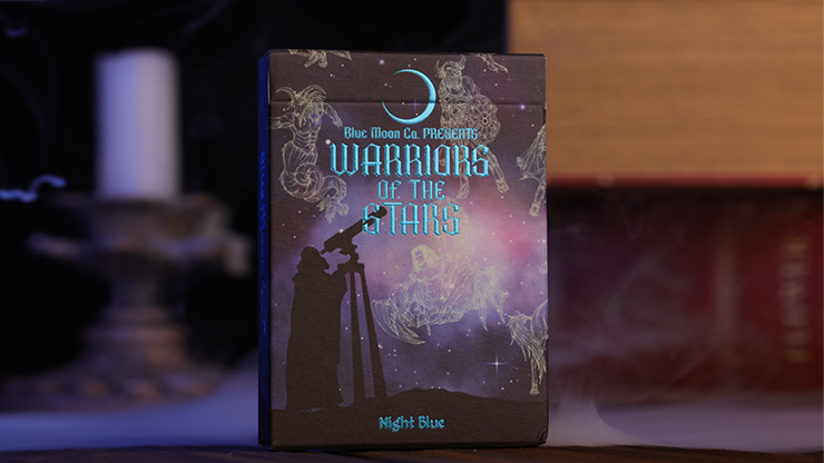 77964 full.png Warriors of the Stars: Zodiac Playing Cards (Night Blue) by Blue Moon Co.