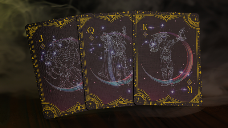 77965 alt2.png Warriors of the Stars: Zodiac Playing Cards (Morning Sun) by Blue Moon Co.