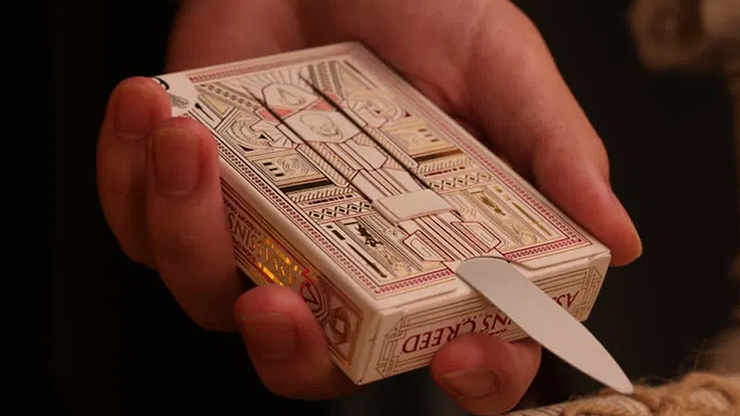 78043 alt5.png Assassin's Creed Legacy (Hidden Blade White) Playing Cards