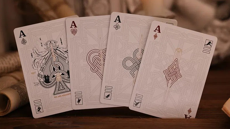 78044 alt2.png Assassin's Creed Legacy (Hidden Blade Black) Playing Cards