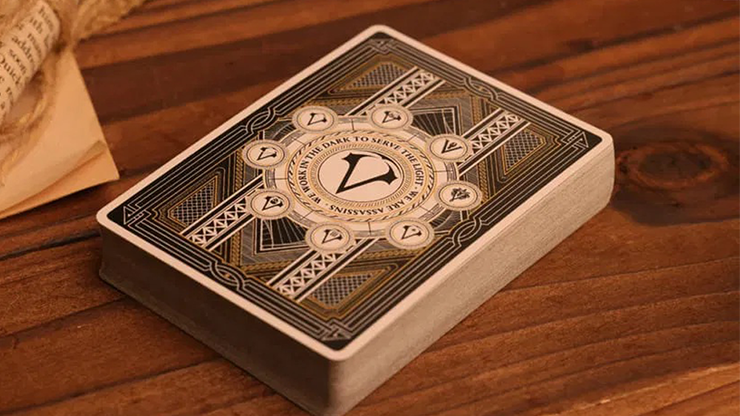 78044 alt4.png Assassin's Creed Legacy (Hidden Blade Black) Playing Cards