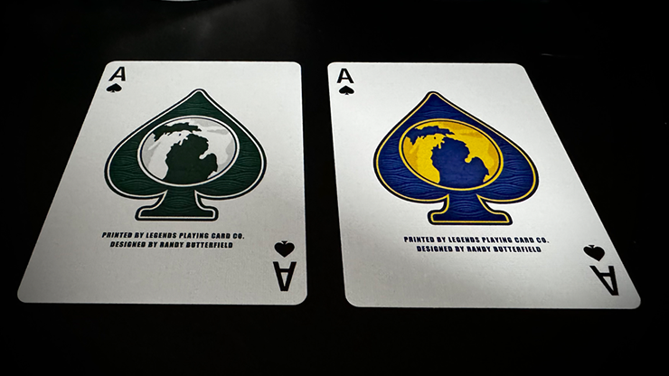 78121 alt2.png Michigan Euchre Playing Cards by Midnight Cards