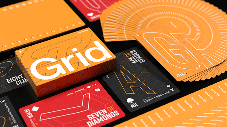 78477 alt1.gif Grid Series Six- Typographic Playing Cards