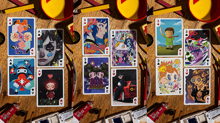 78954 alt1.png Bicycle Sari Sari (Lemonade Edition) Playing Cards
