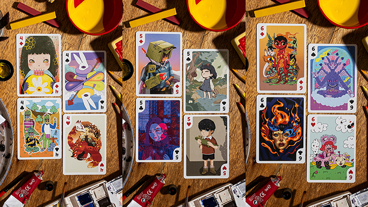 78954 alt2.png Bicycle Sari Sari (Lemonade Edition) Playing Cards