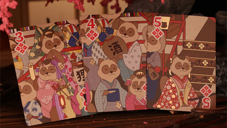 78980 alt3 1.png Tanuki Yukaku (Yukaku Tales) Playing Cards