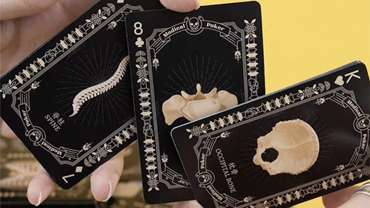 79426 alt1.png Medical Poker (Black) Playing Cards