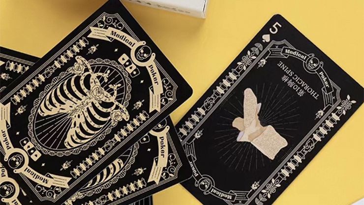 79426 alt2.png Medical Poker (Black) Playing Cards