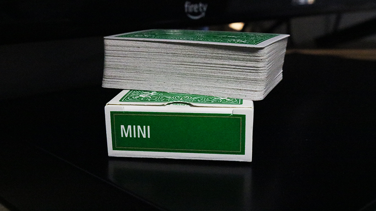 79484 alt4.png Mini Bicycle Cards (Green)