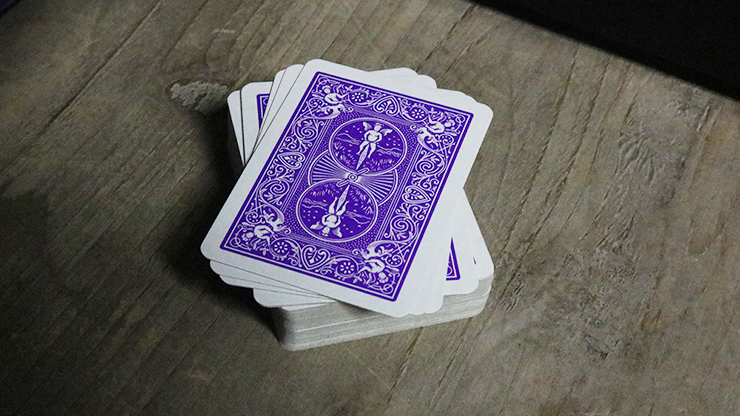 79485 alt2.png Mini Bicycle Cards (Purple)