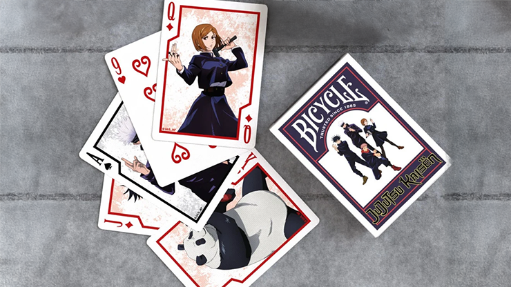 79611 alt1.png Bicycle Jujutsu Kaisen Playing Cards by US Playing Card