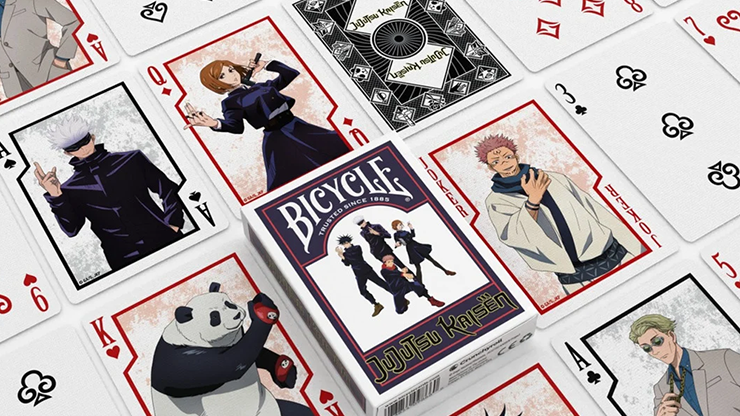 79611 alt3.png Bicycle Jujutsu Kaisen Playing Cards by US Playing Card