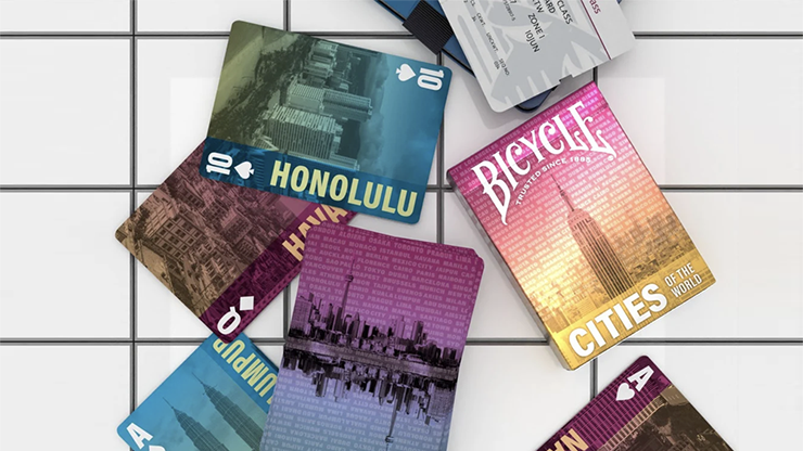 79613 alt2.png Bicycle Cities of the World Playing Cards by US Playing Card
