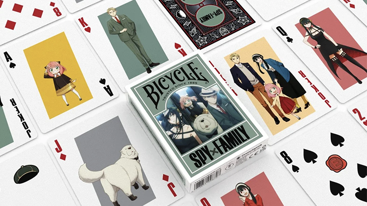 79615 alt1.png Bicycle Spy Family Playing Cards by US Playing Card