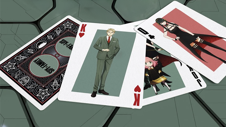 79615 alt3.png Bicycle Spy Family Playing Cards by US Playing Card